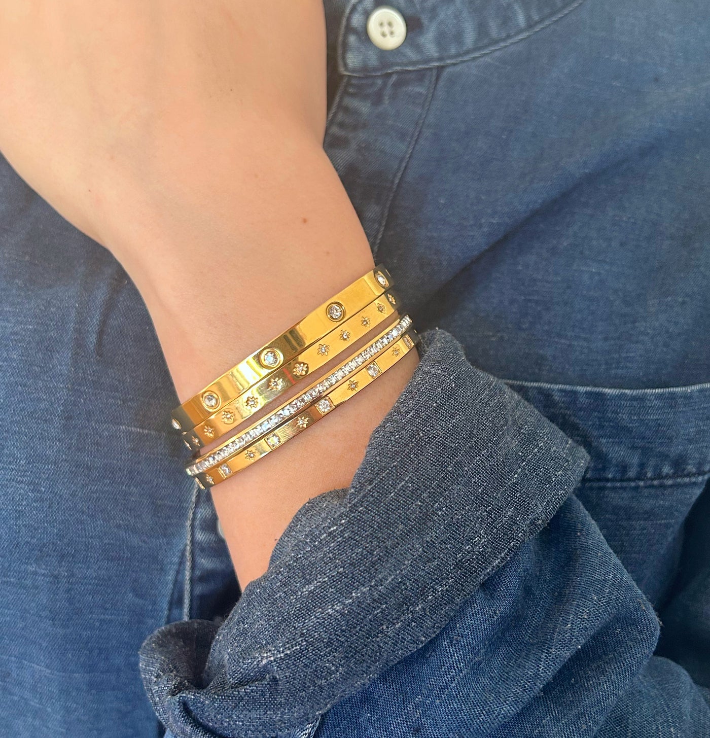 Armbånd med simili