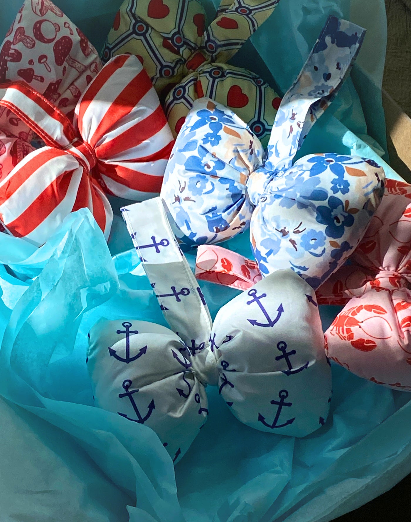 Sømandssløjfe - julehjerter