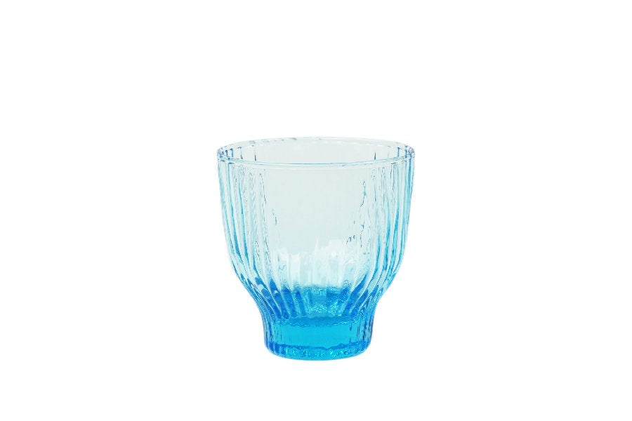 Vandglas blå