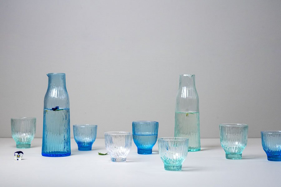 Vandglas grøn mint 300 ml