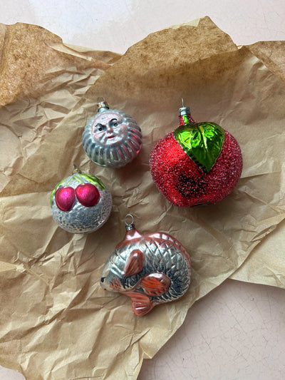 Håndmalet kirsebærkugle