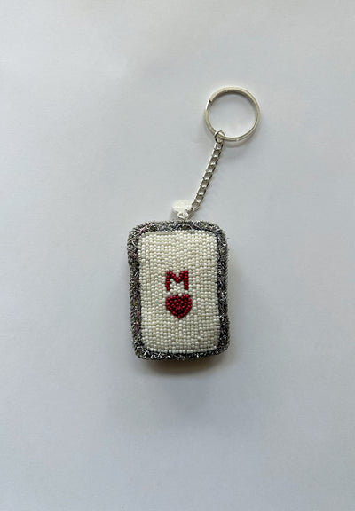 Hjerter dame (MOR) nøglering