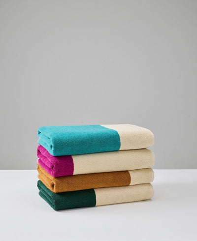 Pakke med 4 GOTS 70 x 140 håndklæder