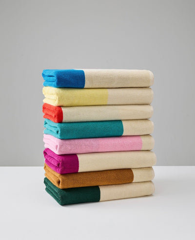 Pakke med 4 GOTS 70 x 140 håndklæder