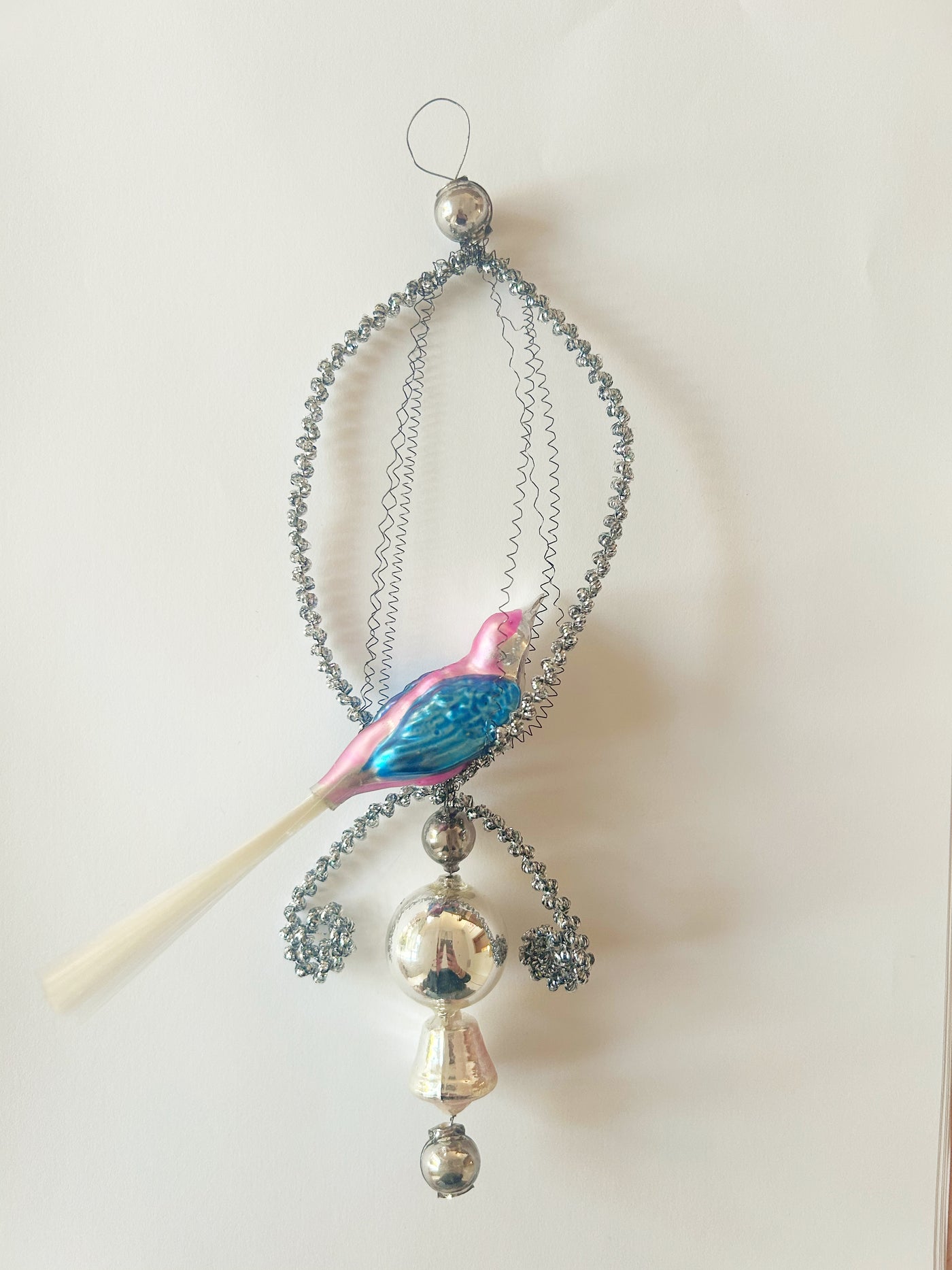 Fugl i viktoriansk sølv