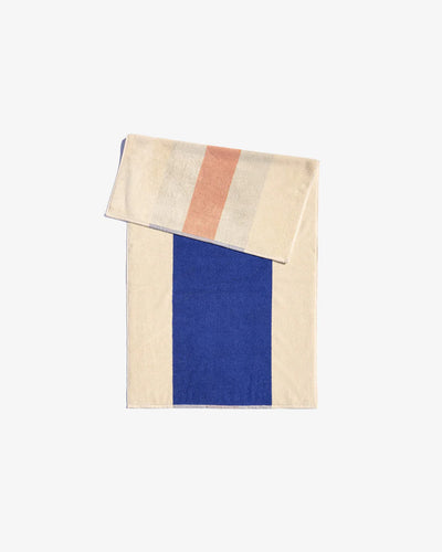 Royal Blue - Peach Håndklæde 70 x 140