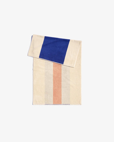 Royal Blue - Peach Håndklæde 70 x 140