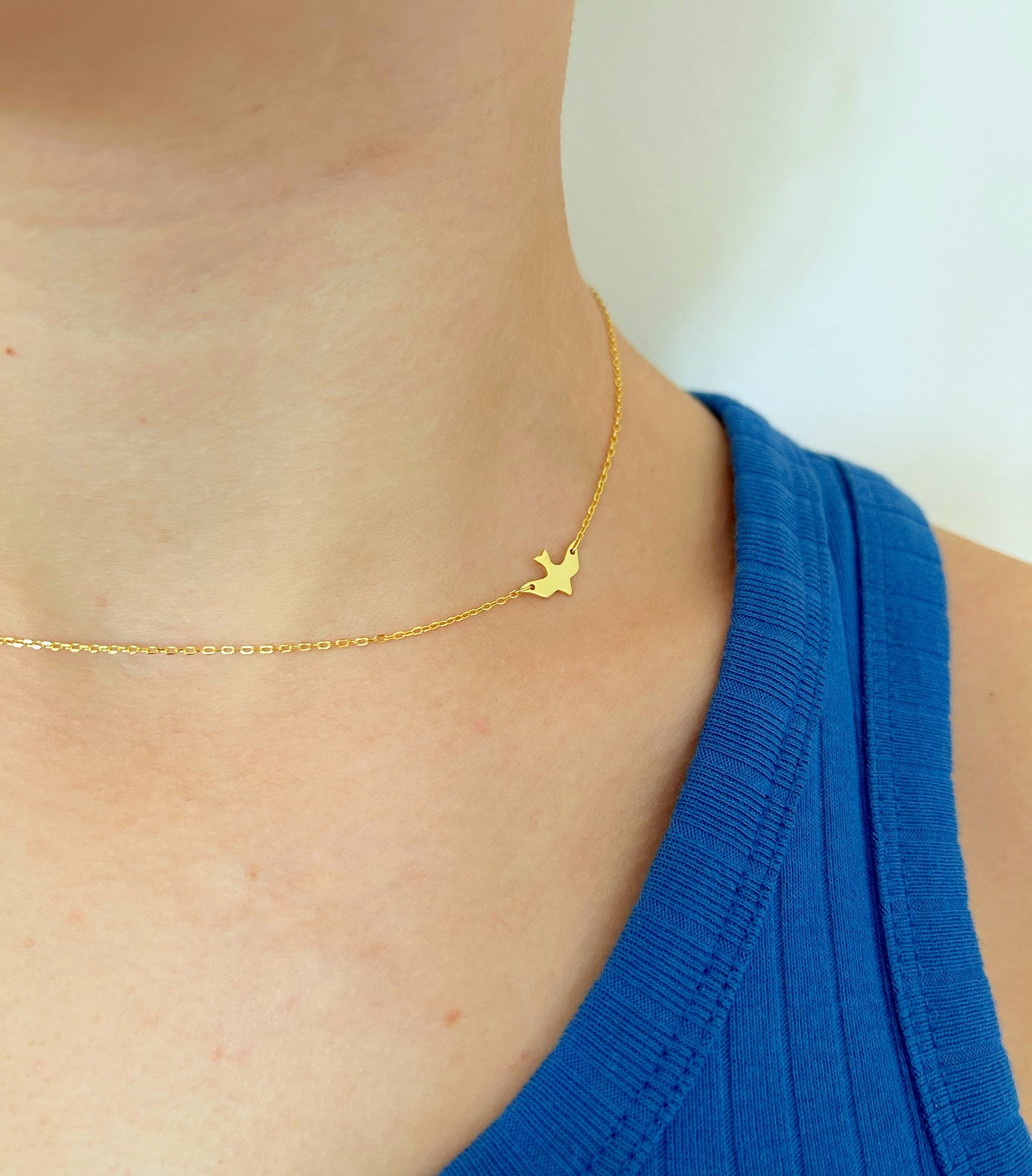 Peace dove choker 40 cm - FORUDBESTILLING